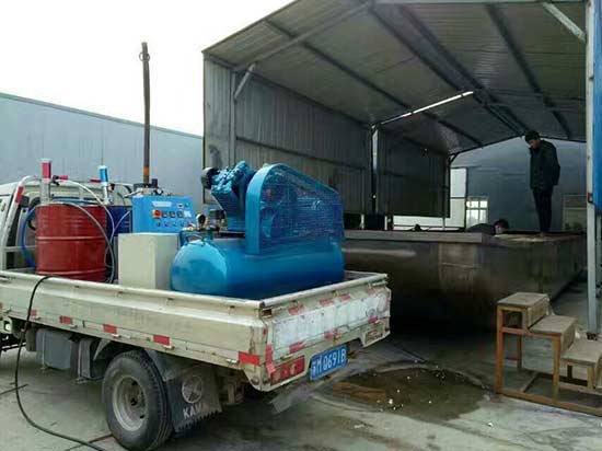 噴涂聚脲耐磨抗沖擊工程施工的準備(圖1) 水池聚脲噴涂施工